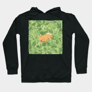 Deer in Leaves Hoodie